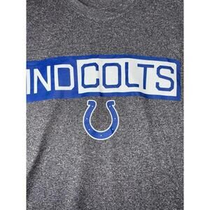 Colts NFL Football Shirts Mens XL Long Sleeve Logo Gray Team Apparel LOT OF 2